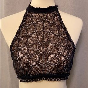 Sheer VS Black Lace Bralette